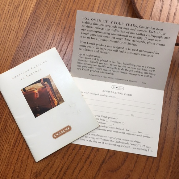 Vintage style coach bag - Picture 6 of 6